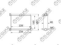 Радиатор отопителя салона TG-RIH0039/87107-60360 * Ti•GUAR