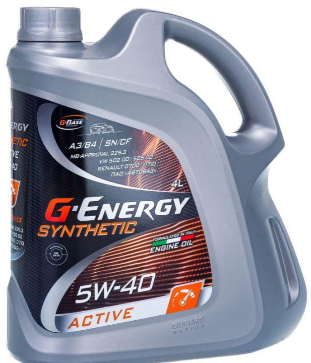 Масло моторное G-ENERGY Synthetic Active 5W-40 (4л.) 253142410 (NEW)