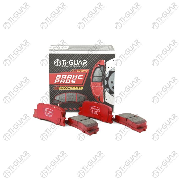 Тормозные колодки TG-659C/PF1458 (КЕРАМИКА) * Ti·GUAR