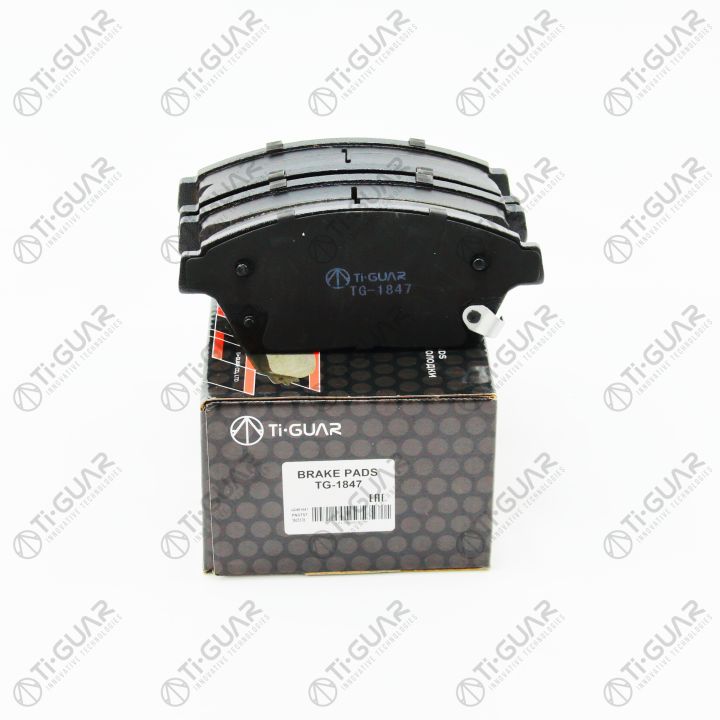 Тормозные колодки TG-1847/PN0757* Ti·GUAR Тормозные колодки TG-1847/PN0757* Ti·GUAR