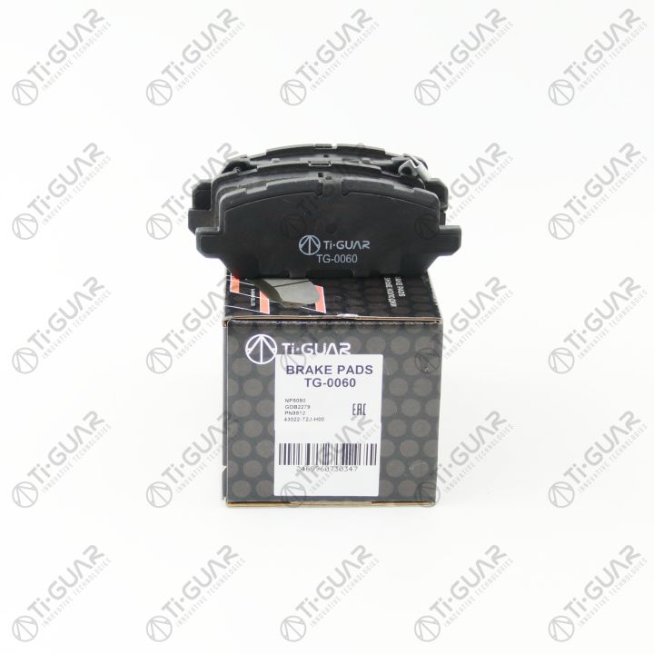 Тормозные колодки TG-0060/PN8812* Ti·GUAR